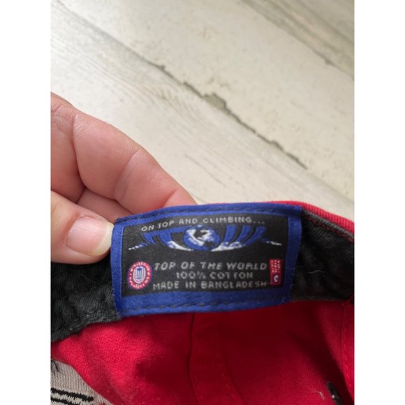 Top of the World Georgia Dawgs red adjustable back ball cap - Picture 5 of 5